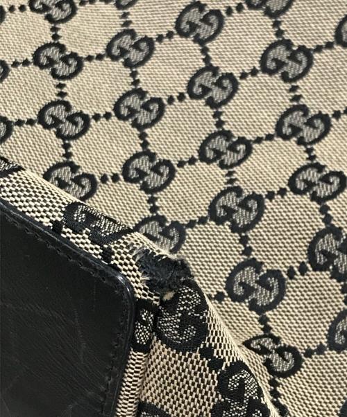 GUCCI（グッチ）GUCCI (グッチ) GGキャンバストートバッグ ベージュの古着・服飾アイテム