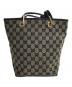GUCCI (グッチ) GGキャンバストートバッグ ベージュ：15000円