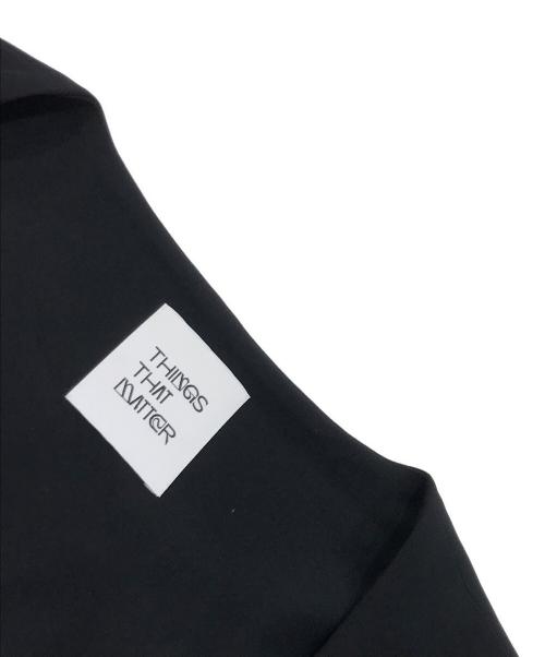 THINGS THAT MATTER（シングスザットマター）THINGS THAT MATTER (シングスザットマター) NEW BOLERO & CAMISOLE MAXI DRESS（ニュー　ボレロ　＆　キャミソール　マキシ　ドレス） ブラック サイズ:Fの古着・服飾アイテム