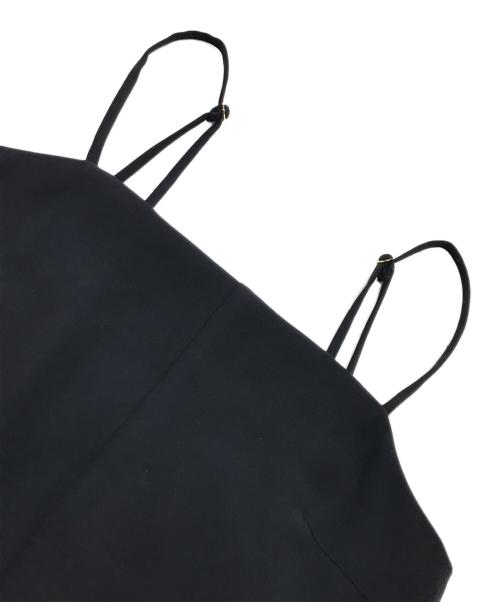 THINGS THAT MATTER（シングスザットマター）THINGS THAT MATTER (シングスザットマター) NEW BOLERO & CAMISOLE MAXI DRESS（ニュー　ボレロ　＆　キャミソール　マキシ　ドレス） ブラック サイズ:Fの古着・服飾アイテム