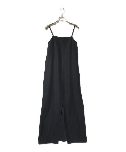 THINGS THAT MATTER（シングスザットマター）THINGS THAT MATTER (シングスザットマター) NEW BOLERO & CAMISOLE MAXI DRESS（ニュー　ボレロ　＆　キャミソール　マキシ　ドレス） ブラック サイズ:Fの古着・服飾アイテム