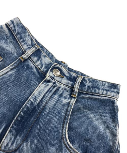 Maison Margiela（メゾンマルジェラ）Maison Margiela (メゾンマルジェラ) PANTS 5 POCKETSスラッシュデニムパンツ（パンツ　5ポケット　スラッシュデニムパンツ　） インディゴ サイズ:38の古着・服飾アイテム