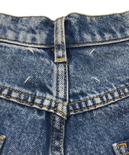 Maison Margiela（メゾンマルジェラ）Maison Margiela (メゾンマルジェラ) PANTS 5 POCKETSスラッシュデニムパンツ（パンツ　5ポケット　スラッシュデニムパンツ　） インディゴ サイズ:38の古着・服飾アイテム
