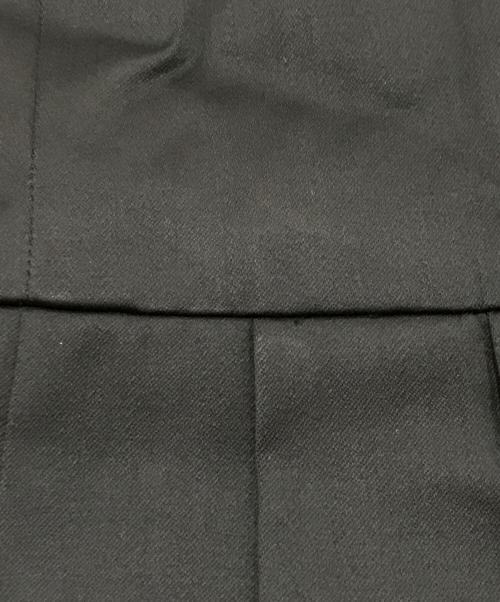 CHANEL（シャネル）CHANEL (シャネル) ココマークボタンプリーツスカート ブラック サイズ:表記なしの古着・服飾アイテム
