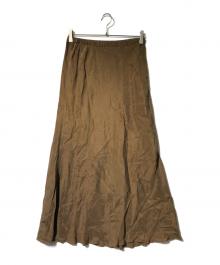 1er Arrondissement（プルミエ アロンディスモン）の古着「キュプラフィブリルマーメイドスカート」｜ブラウン