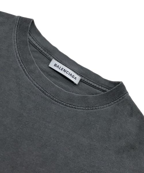 BALENCIAGA（バレンシアガ）BALENCIAGA (バレンシアガ) オーバーサイズT グレー サイズ:Sの古着・服飾アイテム