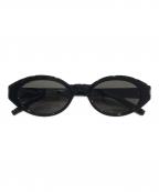 Saint Laurent Parisサンローランパリ）の古着「キャットアイサングラス」｜ブラック