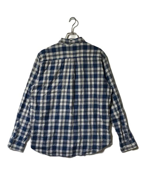 stussy（ステューシー）stussy (ステューシー) ネルシャツ ブルー サイズ:XLの古着・服飾アイテム