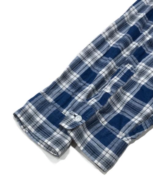 stussy（ステューシー）stussy (ステューシー) ネルシャツ ブルー サイズ:XLの古着・服飾アイテム