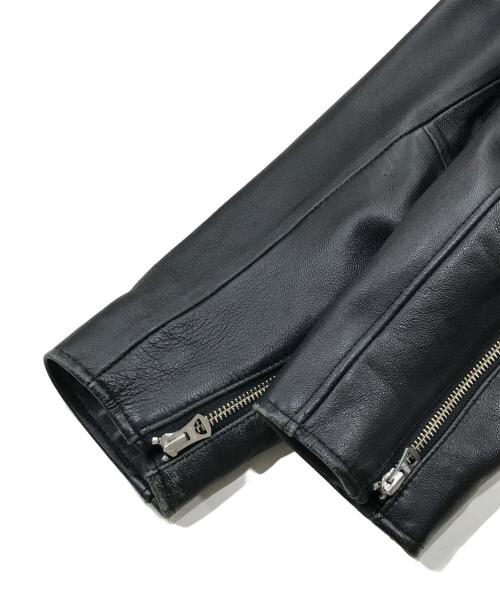 FREAK'S STORE（フリークスストア）FREAK'S STORE (フリークストア) ダブルライダースジャケット ブラック サイズ:Mの古着・服飾アイテム