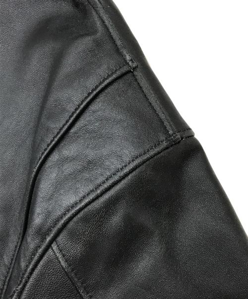 FREAK'S STORE（フリークスストア）FREAK'S STORE (フリークストア) ダブルライダースジャケット ブラック サイズ:Mの古着・服飾アイテム