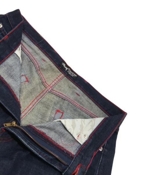 stussy（ステューシー）stussy (ステューシー) FUTURA (フューチュラ) ROUGH and RUGGED デニムパンツ（ラフ アンド ラギッド） インディゴ サイズ:32の古着・服飾アイテム