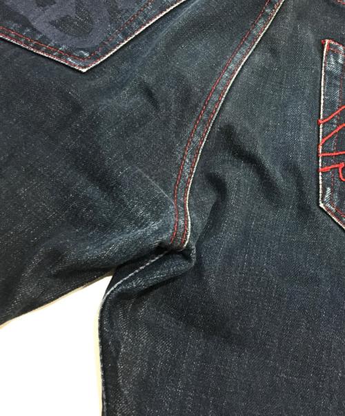 stussy（ステューシー）stussy (ステューシー) FUTURA (フューチュラ) ROUGH and RUGGED デニムパンツ（ラフ アンド ラギッド） インディゴ サイズ:32の古着・服飾アイテム