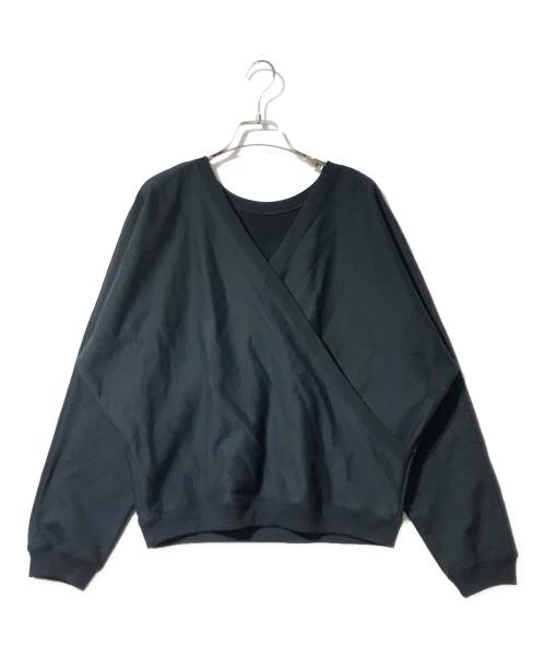 Plage（プラージュ）Plage (プラージュ) バックオープンフェミニンスウェット ブラック サイズ:Fの古着・服飾アイテム