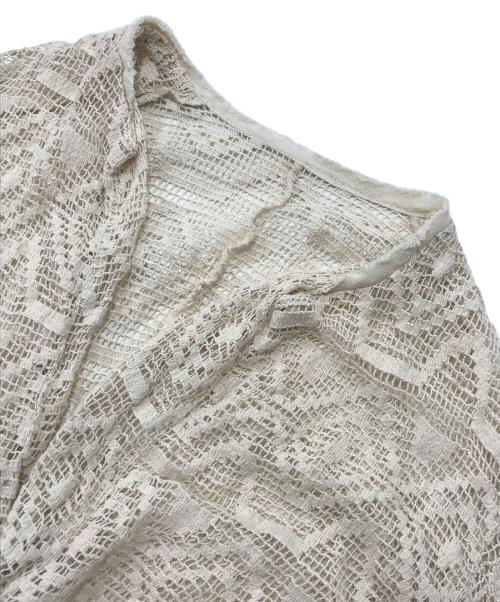 R'IAM-Plage（リアムプラージュ）R'IAM-Plage (リアムプラージュ) レースシャツ ベージュ サイズ:Fの古着・服飾アイテム