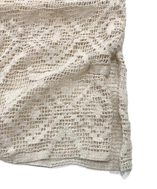 R'IAM-Plage（リアムプラージュ）R'IAM-Plage (リアムプラージュ) レースシャツ ベージュ サイズ:Fの古着・服飾アイテム