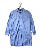 Plageプラージュ）の古着「WASH シャツワンピース」｜ブルー