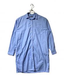 Plage（プラージュ）の古着「WASH シャツワンピース」｜ブルー