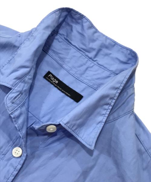 Plage（プラージュ）Plage (プラージュ) WASH シャツワンピース ブルー サイズ:Fの古着・服飾アイテム