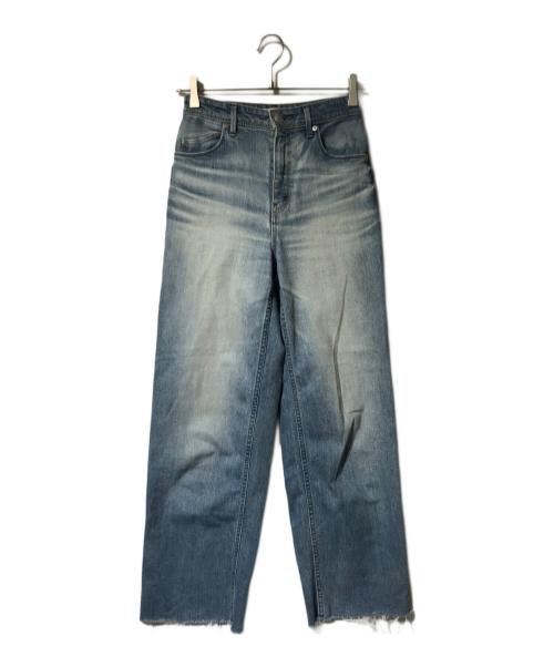 YANUK（ヤヌーク）YANUK (ヤヌーク) ワイドストレートLILITH インディゴ サイズ:Ｗ23の古着・服飾アイテム