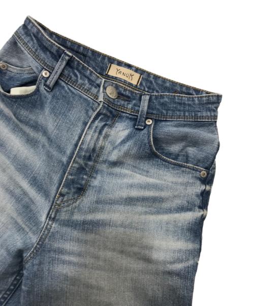 YANUK（ヤヌーク）YANUK (ヤヌーク) ワイドストレートLILITH インディゴ サイズ:Ｗ23の古着・服飾アイテム