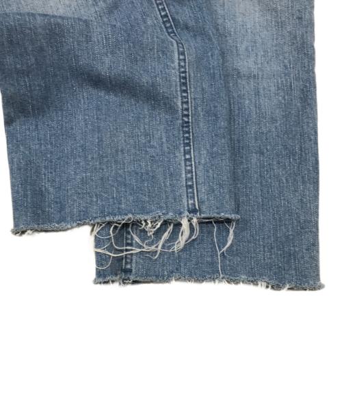 YANUK（ヤヌーク）YANUK (ヤヌーク) ワイドストレートLILITH インディゴ サイズ:Ｗ23の古着・服飾アイテム