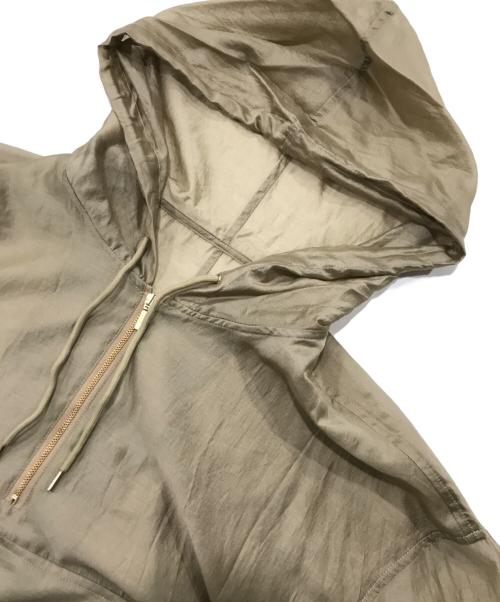 Loungedress（ラウンジドレス）Loungedress (ラウンジドレス) シアーアノラックパーカー ブラウン サイズ:Fの古着・服飾アイテム