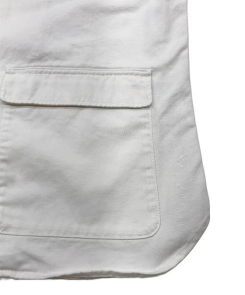 Whim Gazette（ウィムガゼット）Whim Gazette (ウィムガゼット) ミリタリージャケット ホワイト サイズ:Fの古着・服飾アイテム