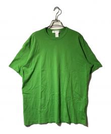 COMME des GARCONS SHIRT（コムデギャルソンシャツ）の古着「コットンジャージクルーネックS/Sロゴカットソー」｜グリーン
