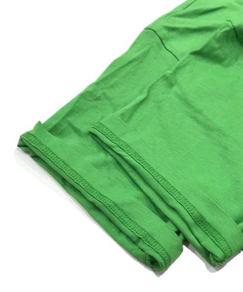 COMME des GARCONS SHIRT（コムデギャルソンシャツ）COMME des GARCONS SHIRT (コムデギャルソンシャツ) コットンジャージクルーネックS/Sロゴカットソー グリーン サイズ:Sの古着・服飾アイテム