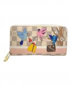 LOUIS VUITTONルイ ヴィトン）の古着「ジッピー ウォレット」｜アイボリー