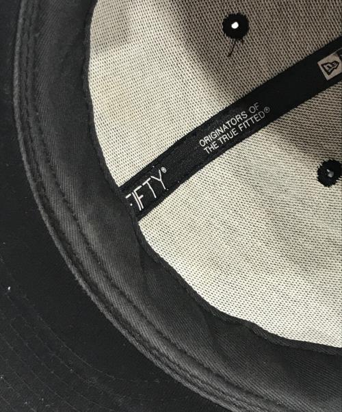 New Era（ニューエラ）New Era (ニューエラ) stussy (ステューシー) ベースボールキャップ ブラックの古着・服飾アイテム