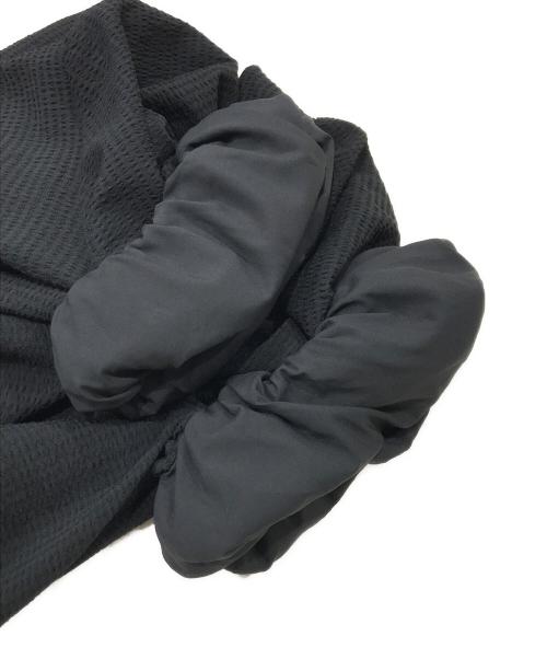 B:MING LIFE STORE（ビーミングライフストア）B:MING LIFE STORE (ビーミングライフストア) シアーサッカーワンピース ブラック サイズ:Mの古着・服飾アイテム