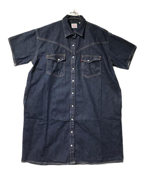 LEVI'S（リーバイス）LEVI'S (リーバイス) シャツワンピース/Elowen Western Dress インディゴ サイズ:Mの古着・服飾アイテム