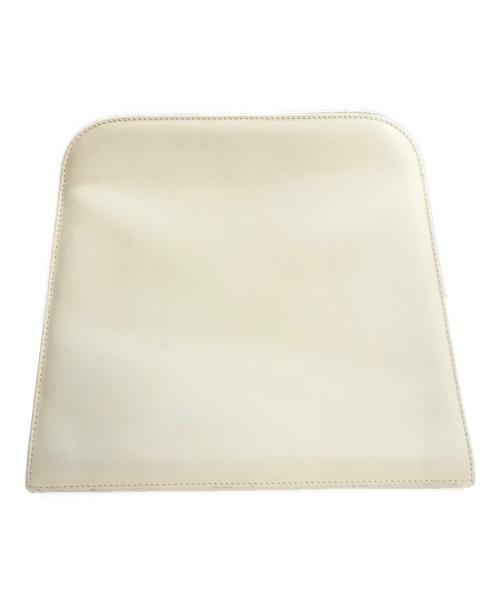 Salvatore Ferragamo（サルヴァトーレ フェラガモ）Salvatore Ferragamo (サルヴァトーレ フェラガモ) ガンチーニチェーンショルダーバッグ ホワイトの古着・服飾アイテム