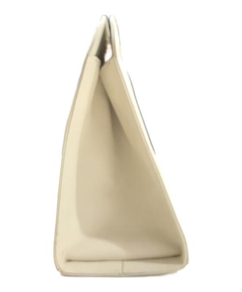 Salvatore Ferragamo（サルヴァトーレ フェラガモ）Salvatore Ferragamo (サルヴァトーレ フェラガモ) ガンチーニチェーンショルダーバッグ ホワイトの古着・服飾アイテム