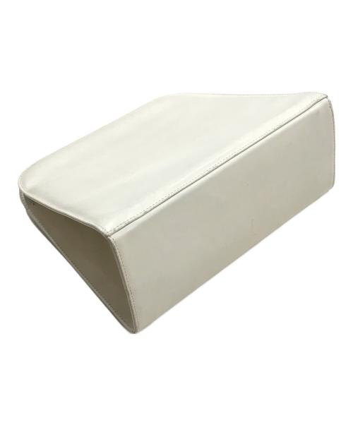 Salvatore Ferragamo（サルヴァトーレ フェラガモ）Salvatore Ferragamo (サルヴァトーレ フェラガモ) ガンチーニチェーンショルダーバッグ ホワイトの古着・服飾アイテム