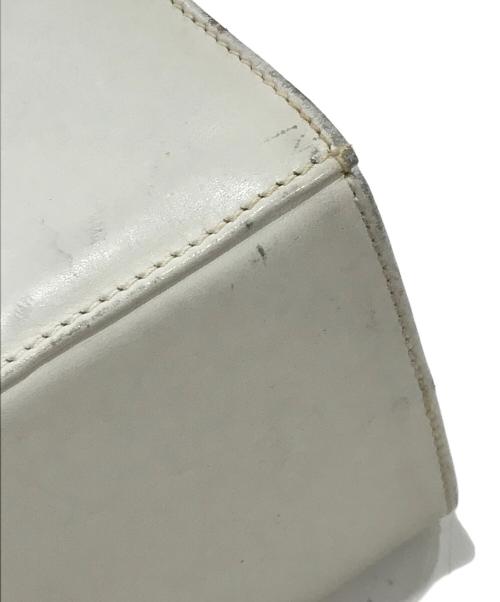 Salvatore Ferragamo（サルヴァトーレ フェラガモ）Salvatore Ferragamo (サルヴァトーレ フェラガモ) ガンチーニチェーンショルダーバッグ ホワイトの古着・服飾アイテム