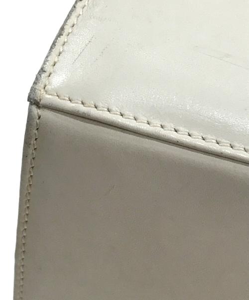 Salvatore Ferragamo（サルヴァトーレ フェラガモ）Salvatore Ferragamo (サルヴァトーレ フェラガモ) ガンチーニチェーンショルダーバッグ ホワイトの古着・服飾アイテム