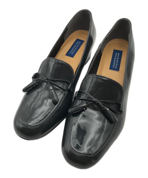 MACKINTOSH PHILOSOPHY（マッキントッシュ フィロソフィー）MACKINTOSH PHILOSOPHY (マッキントッシュ フィロソフィー) タッセルモチーフローファー ブラック サイズ:25の古着・服飾アイテム