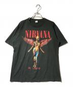 bunny rabbitバニー ラビット）の古着「バンドTシャツ」｜グレー