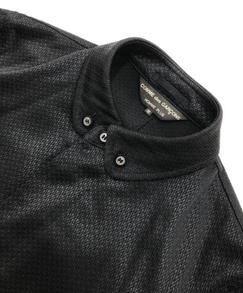 COMME des GARCONS HOMME PLUS（コムデギャルソンオムプリュス）COMME des GARCONS HOMME PLUS (コムデギャルソンオムプリュス) 比翼ジャケット ブラック サイズ:Mの古着・服飾アイテム