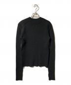 JOHN LAWRENCE SULLIVANジョン ローレンス サリバン）の古着「SHOULDER PAD KNIT SWEATER」｜ブラック