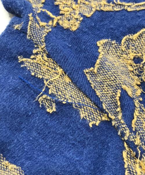 Vivienne Westwood（ヴィヴィアンウエストウッド）Vivienne Westwood (ヴィヴィアンウエストウッド) ジャガードカットソー ブルー サイズ:2の古着・服飾アイテム