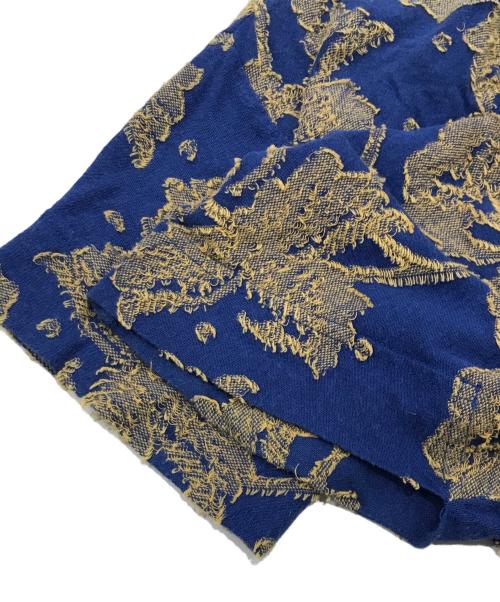 Vivienne Westwood（ヴィヴィアンウエストウッド）Vivienne Westwood (ヴィヴィアンウエストウッド) ジャガードカットソー ブルー サイズ:2の古着・服飾アイテム