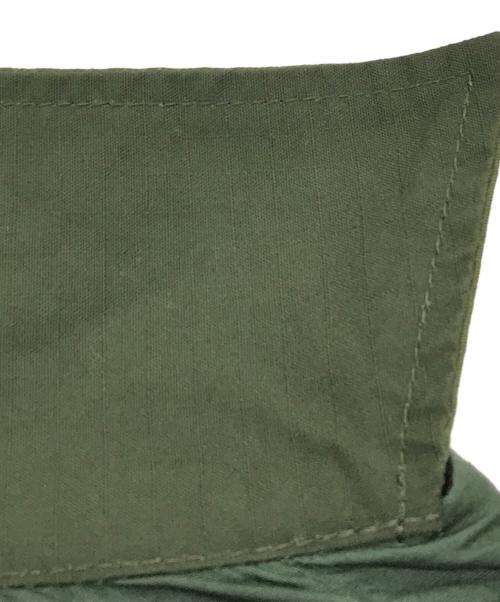 rebear by johnbull（リベアバイジョンブル）rebear by johnbull (リベアバイジョンブル) PATCHWORK LEOPARD COVERALL（パッチワーク　レオパード　カバオール） カーキ サイズ:Lの古着・服飾アイテム