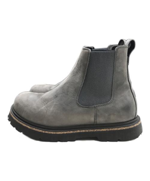 BIRKENSTOCK（ビルケンシュトック）BIRKENSTOCK (ビルケンシュトック) サイドゴアブーツ グレー サイズ:39の古着・服飾アイテム