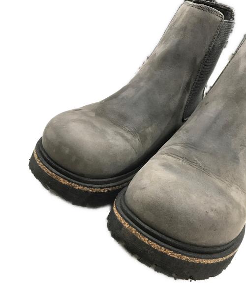 BIRKENSTOCK（ビルケンシュトック）BIRKENSTOCK (ビルケンシュトック) サイドゴアブーツ グレー サイズ:39の古着・服飾アイテム