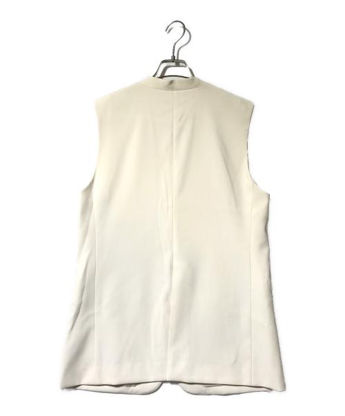 BEAUTY&YOUTH（ビューティーアンドユース）BEAUTY&YOUTH (ビューティーアンドユース) ツイルカラーレスベスト ベージュ サイズ:36の古着・服飾アイテム