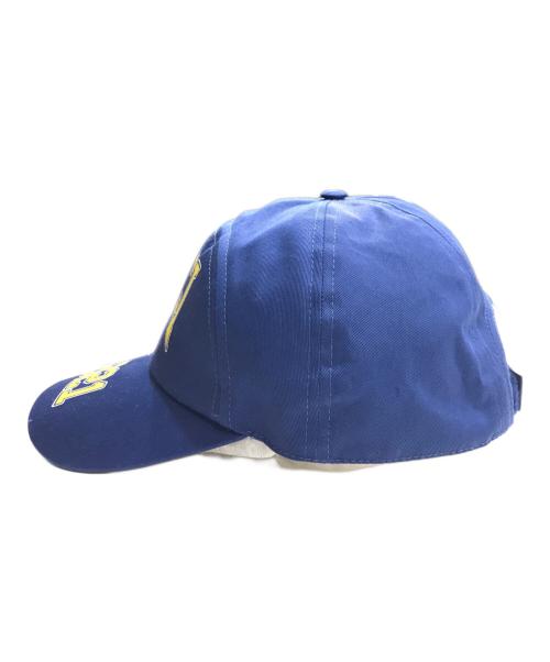 GUCCI（グッチ）GUCCI (グッチ) ガレッジベースボールキャップ ブルーの古着・服飾アイテム